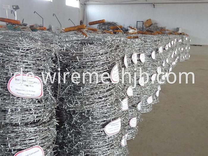 Galvanised Barbed Wire